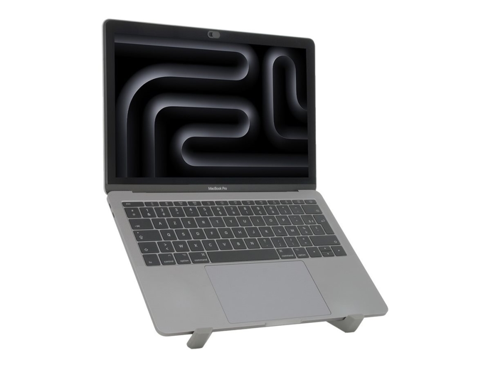 Mobilis - Stander Til Notebook - Ergonomic, Foldable - Sort