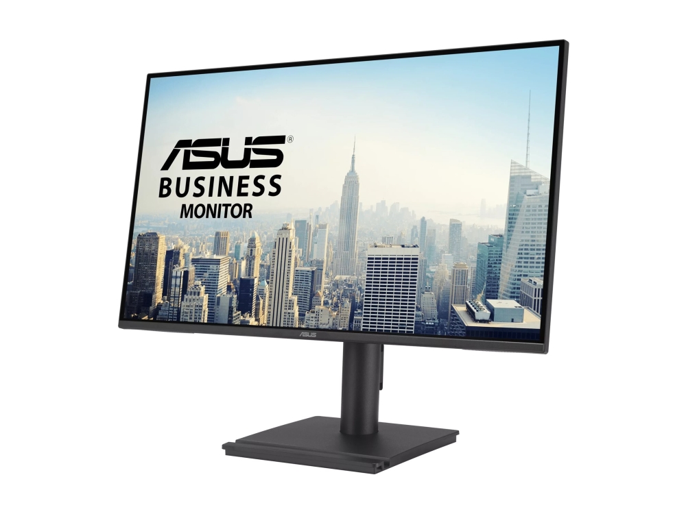 Asus Be27aq - Led-Skærm - 27" - 2560 X 1440 Qhd @ 75 Hz - Ips - 350 Cd/M² - 3000:1 - Hdr10 - 5 Ms - Hdmi, Displayport - Højtalere - Sort