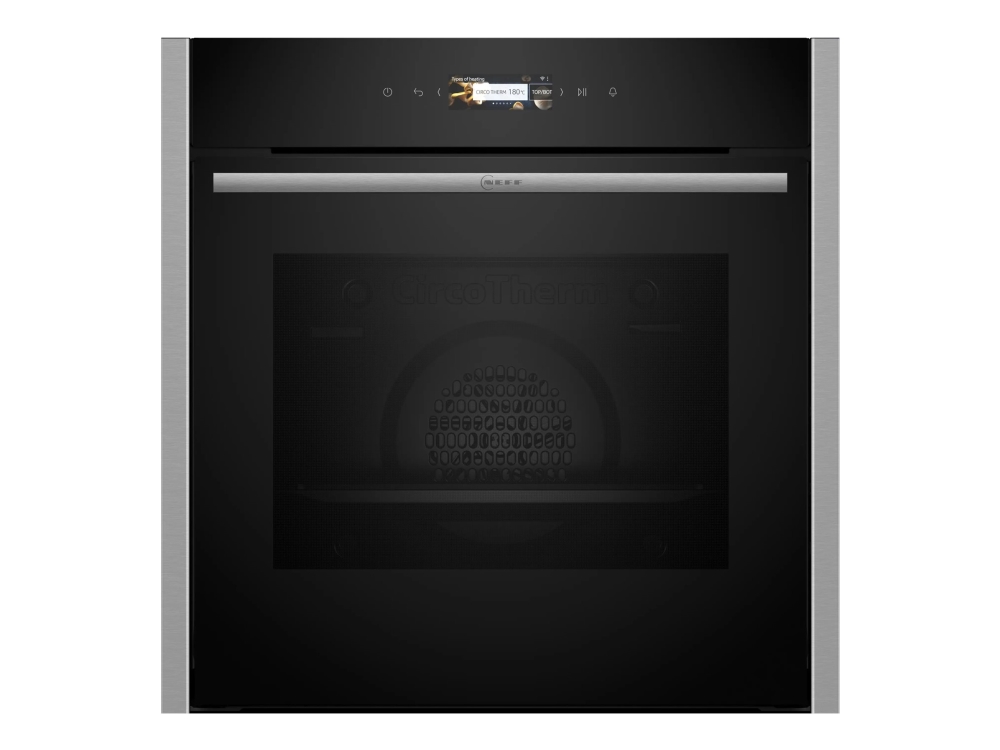 Neff N 70 B24CR31N0 - Ugn - inbyggd - Wi-Fi - fördjupning - bredd: 56 cm - djup: 55 cm - höjd: 58.5 cm - med självrengöring - Klass A+ - rostfritt stål | Vitvaror - Ugnar - Inbyggnadsugnar | GameStuff