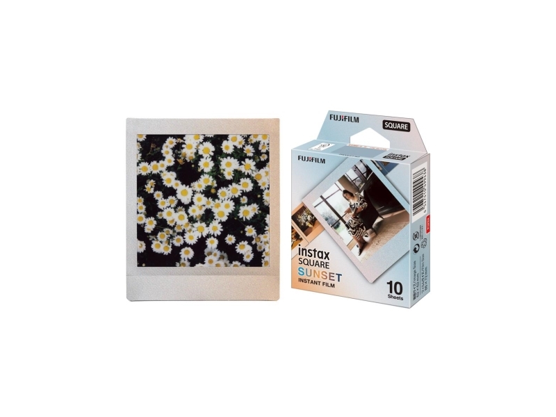 Instax Square Film. 10 Billeder. Solnedgang