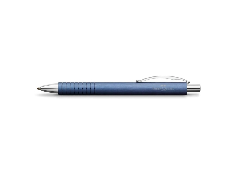 Faber-Castell Essentio, Clips, Clip-On Udtrækkelig Kuglepen, Sort, Bold