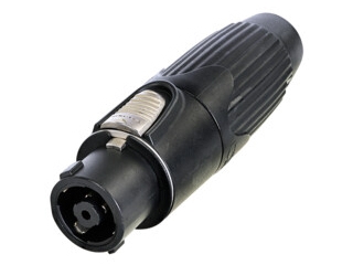 Neutrik Nlt8fxx-Bag, Speakon, Schwarz, Weiblich, Gerade, Metall, Kupfer