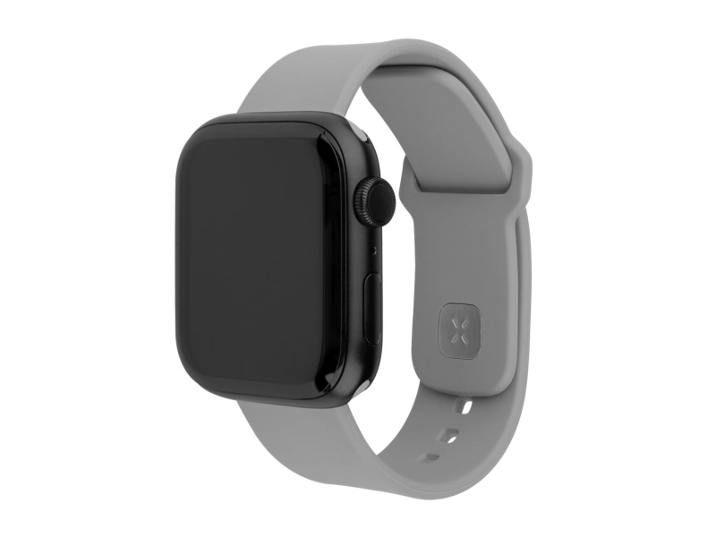 FIXED FIXSST2-434-LGGR, Urrem, Apple, Apple Watch Series 1 42mm Apple Watch Series 2 42mm Apple Watch Series 3 42mm Apple Watch..., Silikone, 1 stk