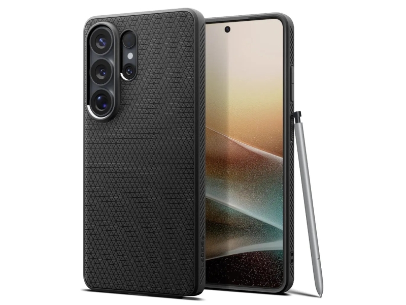 Spigen Liquid Air Cover Til Samsung S26 Ultra, Mat Sort