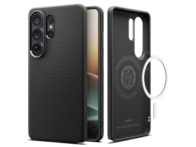 Spigen Liquid Air Mag Kompatible Tasche Für Samsung S26 Ultra Mattschwarz