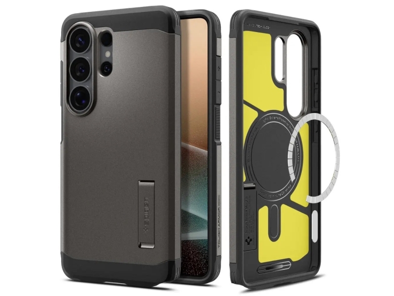 Spigen Tough Armor (Magfit), Cover, Samsung, Galaxy S26 Ultra, 17,5 Cm (6.9"), Metallic