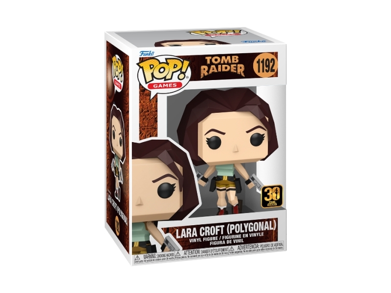 Funko Pop Vinyl Tomb Raider Lara Croft Polygon