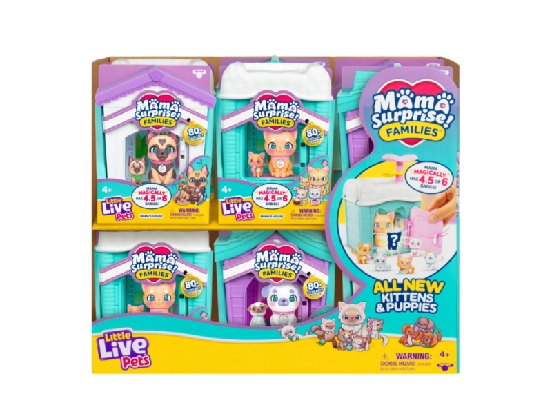 LITTLE LIVE PETS MAMA SURPRISE FAM MAMAS HOUSE CDU S2