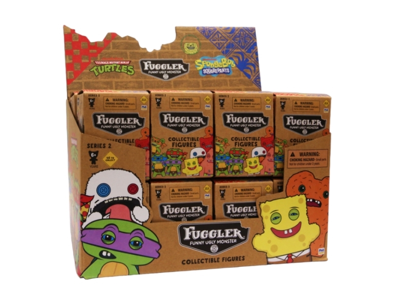 FUGGLER SB/TMNT COLLECT FIGURE BLIND S2 ASS CDU - assorted