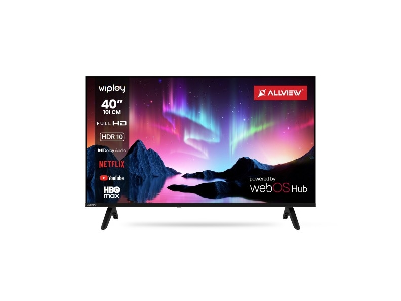 Allview 40-Zoll-Led-Fernseher 40Wiplay6301-F