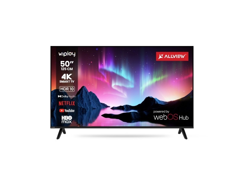 Allview Led-Fernseher 50 Zoll 50Wiplay6301-U