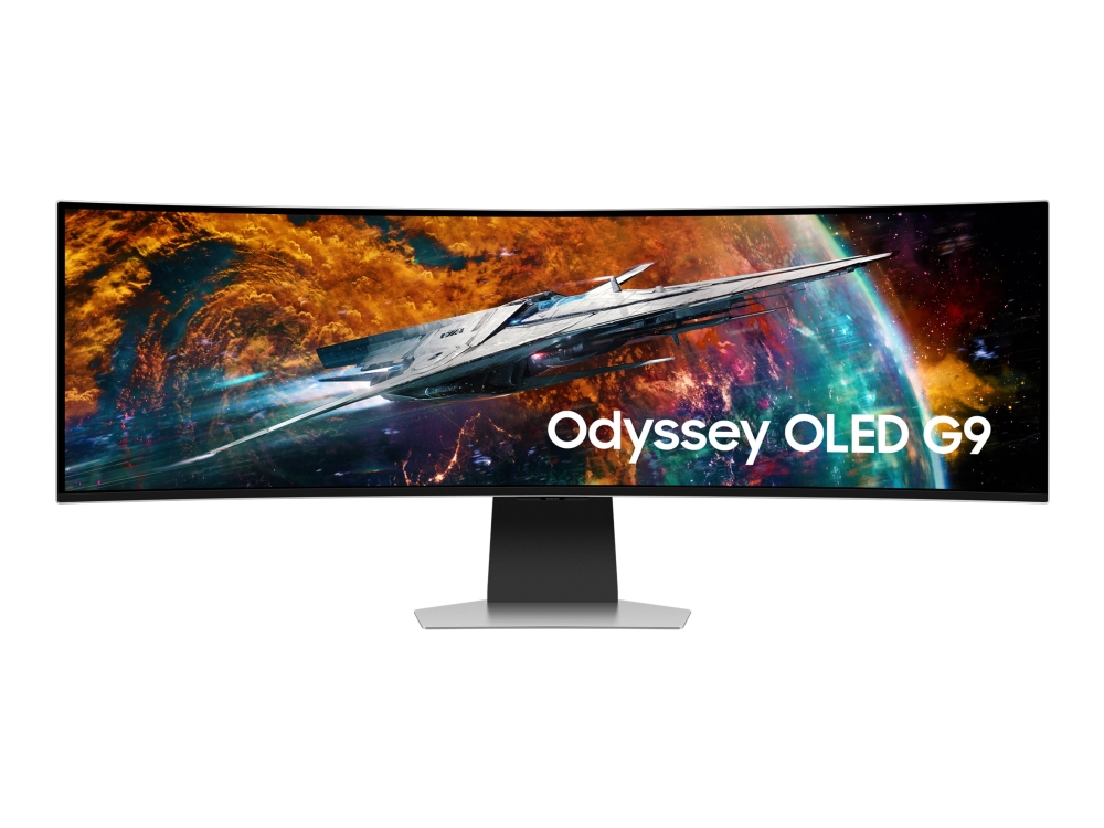 Samsung Odyssey Oled G9 S49cg954su - G95sc Series - Oled-Monitor - Smart - Gaming - Kurvet - 49" - 5120 X 1440 Uwqhd @ 240 Hz - 250 Cd/M² - 1000000:1