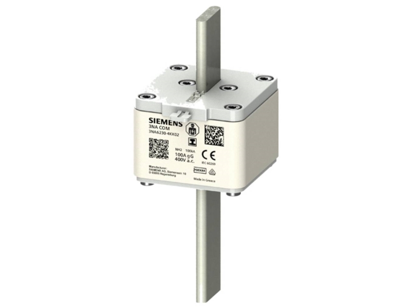 Siemens 3Na62304kk02 Nh-Sikring, 1 Stk., 200 Mm, 270 Mm, 105 Mm, 620 G