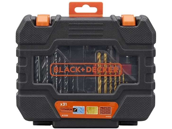 Black & Decker ?A7233-XJ, Borr, H&auml;rdat st&aring;l, B01KZ0WP52, 653 g, 165 mm, 205 mm