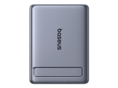 Baseus P1007680b813-00, 5000 Mah, Kabelloses Aufladen, 5 W, Grau