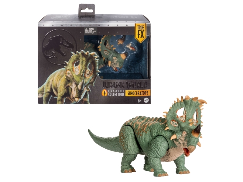 Jurassic World HAMMOND COLLECTION Sinoceratops, 8 År, Flerfarvet, Plast