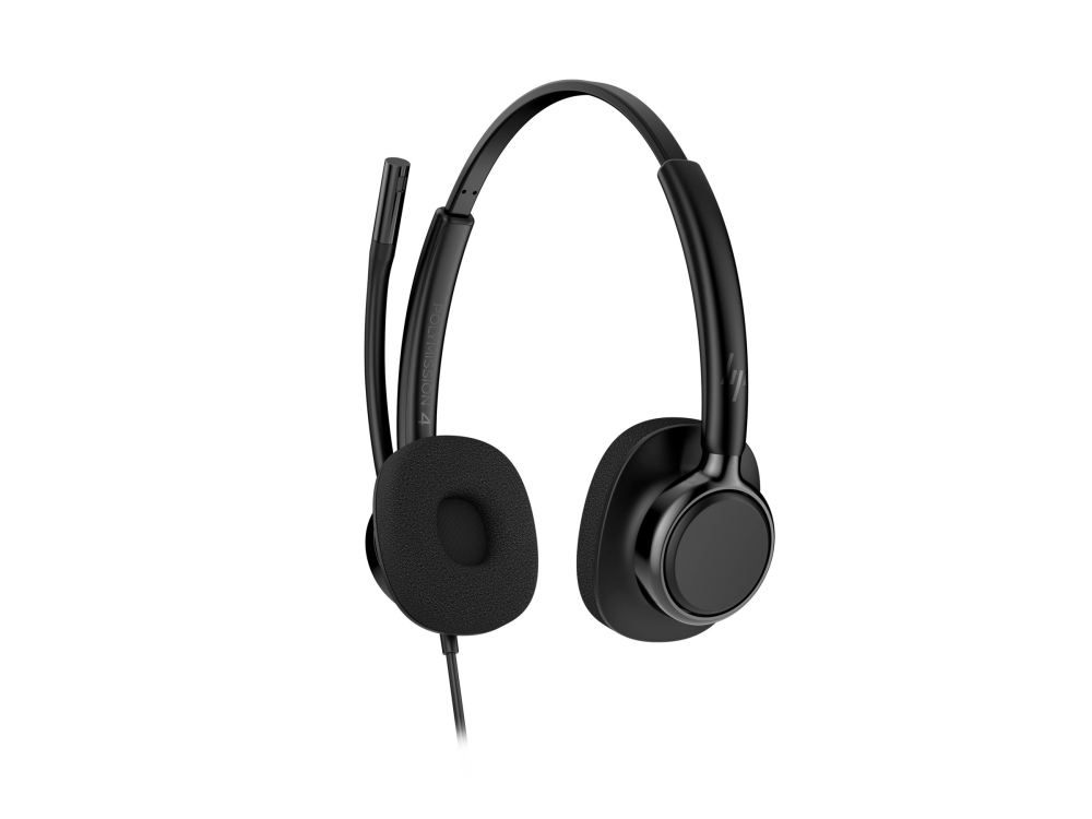 HP Poly Mission 425 Stereo USB Wired Headset Classic