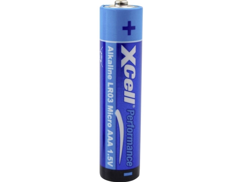 Xcell Aaa-Batteri Lr03 Aaa 4Pcs/Shrink Alkali-Mangan 1.5 V 4 Stk