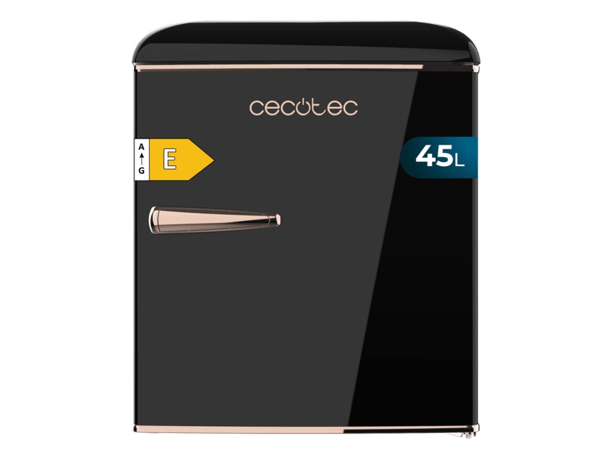 Cecotec Bolero CoolMarket TT Origin 45, 45 L, SN-ST, 38 dB, F, Musta