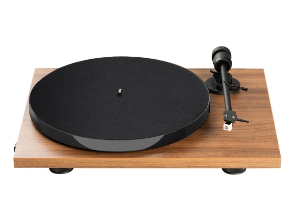Pro-Ject E1 BT, Remdriven skivtallrik, Halvautomatisk, Svart, Valnöt, 33,45 RPM, 33,45 RPM, 65 dB | TV, Ljud & Bild - Musikstudio - Mixerbord, Jukebox & Vinyl | GameStuff