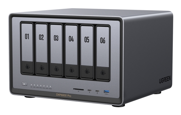 Ugreen Dxp6800 Pro 8Tb Wd Red Plus Nas-Bundle Nas Inkl. 2X 4Tb Seagate Ironwolf 3.5 Zoll Sata Festplatte
