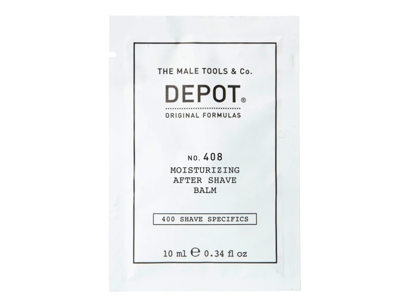 Depot, 400 Shave Specifics No. 408, Classic Cologne, Moisturizing, After-Shave Balm, 10 ml | Hudvård - Hudvård till herrar - Aftershave | GameStuff
