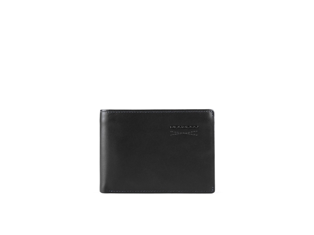 Piquadro Piquadro, Obidos, Leather, Wallet, Slim, PU257W110R-N, Black, For Men For Men