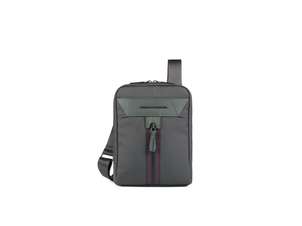 Piquadro, Trakai, Shoulder Bag, Crossbody Bag, Green, 16 x 22 x 4 cm