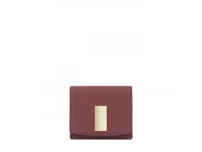 Piquadro Dafne läderplånbok med phone holder 42023100 - svart (för män)