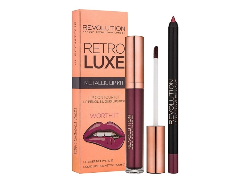 Makeup Revolution Retro Luxe Kits Metalic Worth It | Smink - Läppar - Läppstift | GameStuff