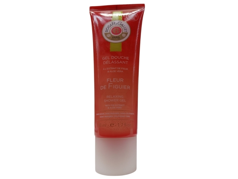 Roger & Gallet, Fleur De Figuier, Relaxing, Shower Gel, For All Skin Types, 50 ml | Produkter för mobilitet och hjälpmedel - Rörlighet - Kroppsvård | GameStuff