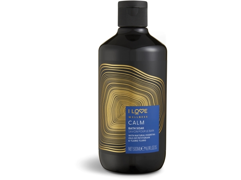 I Love, Wellness Calm, Essential Oils, Bath Soak, 500 ml | Hudvård - Kroppsvård - Badsalt | GameStuff