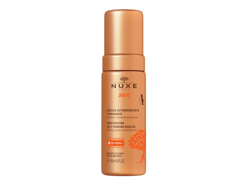 Nuxe, Sun, Moisturizing, Self-Tanning Mousse, For Face & Body, 150 ml