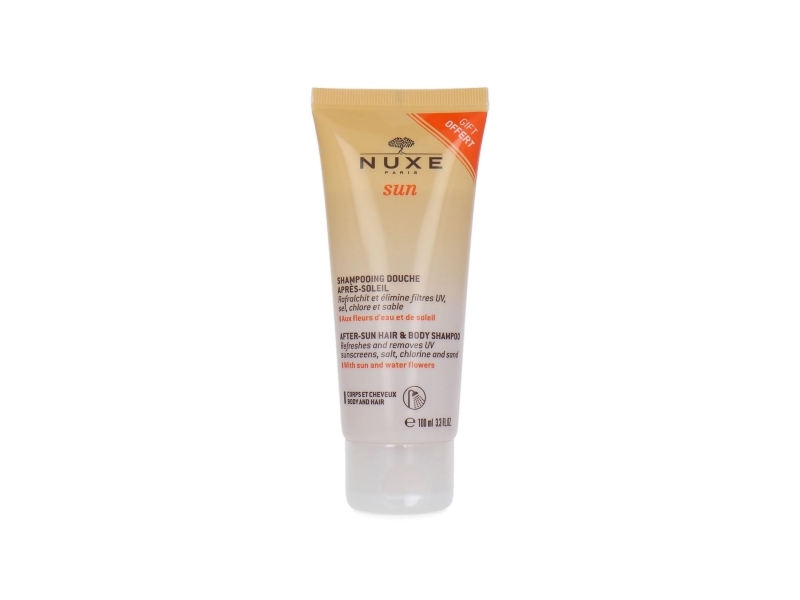 Nuxe, Sun, After-Sun Shampoo, For Hair & Body, 100 ml