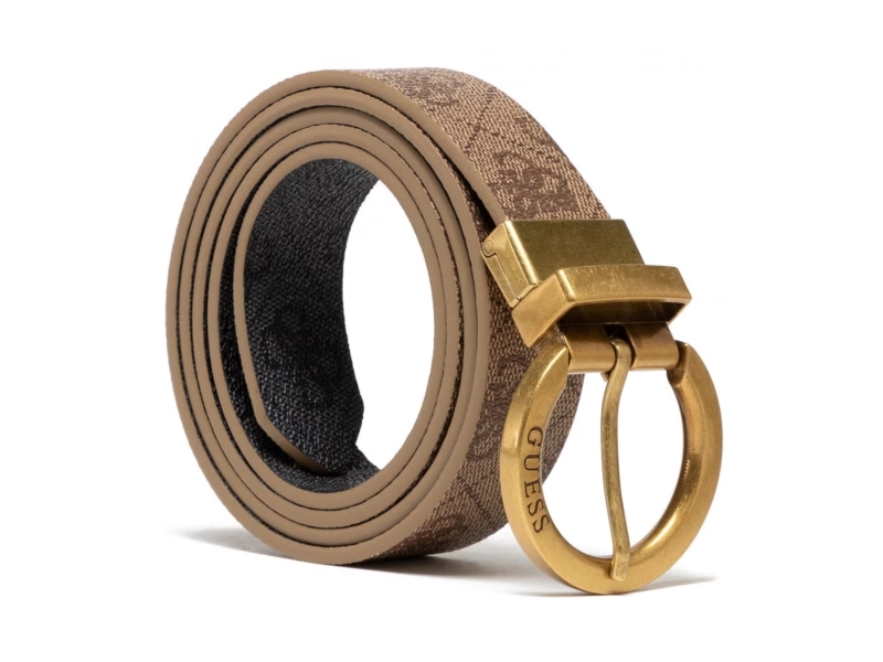 Guess, Naya, Textile Belt, BW7501VIN30, Black, For Women, Size L