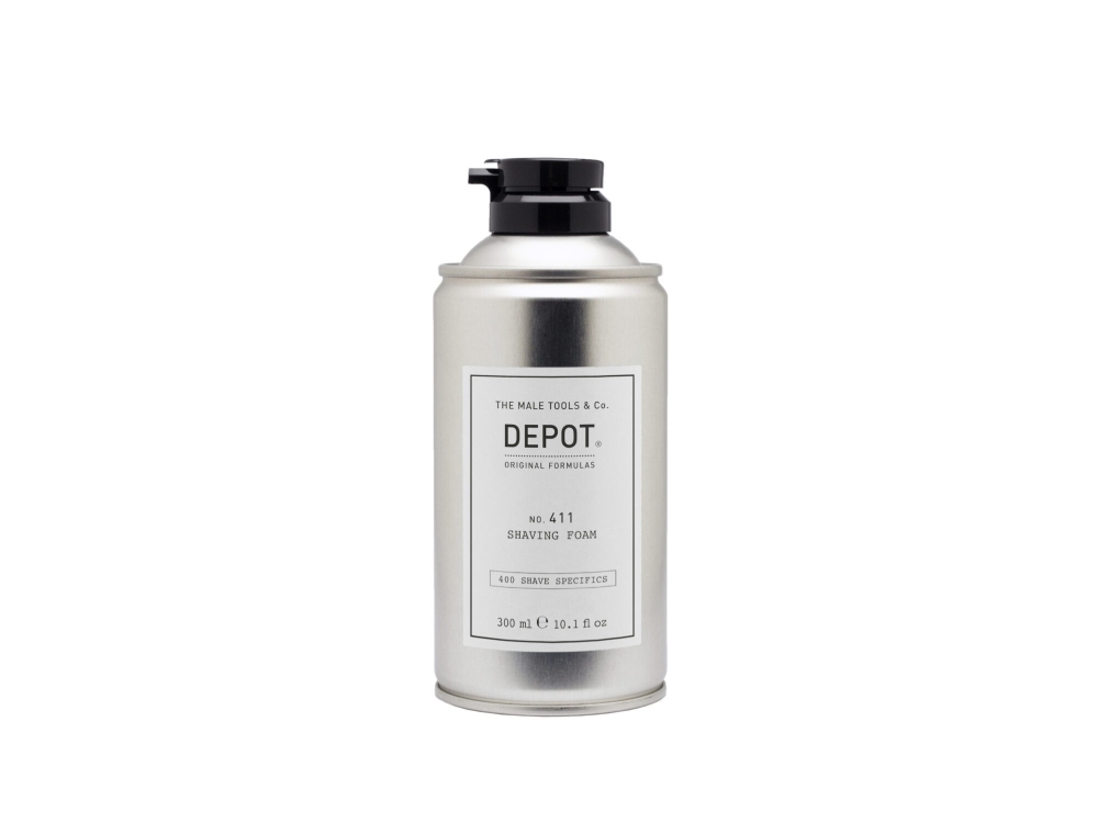 Depot, 400 Shave Specifics No. 411, Sorbitol, Soothing, Shaving Foam, 300 ml | Hårvård - Rakning och skäggvård - Rakskum och gel för rakning | GameStuff
