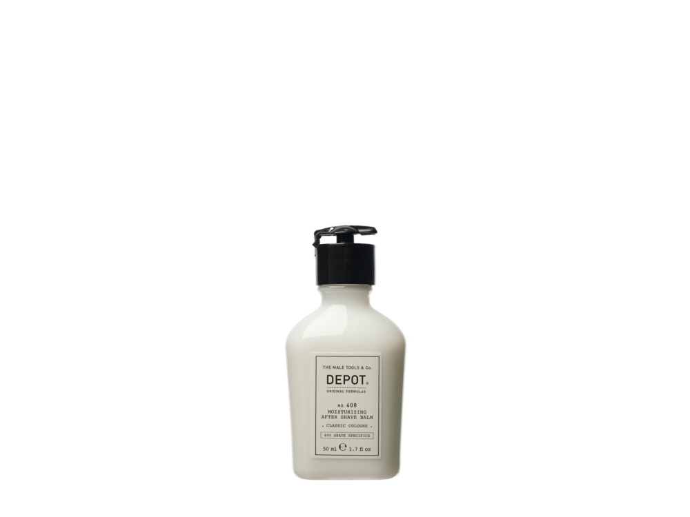 Depot, 400 Shave Specifics No. 408, Classic Cologne, Moisturizing, After-Shave Balm, 50 ml | Hudvård - Hudvård till herrar - Aftershave | GameStuff