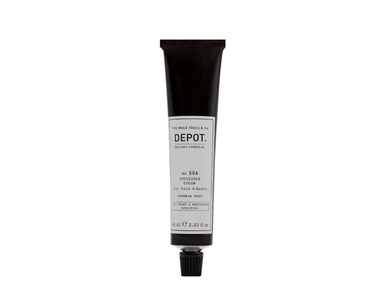 Depot No 506 Invisible Color Semipermanent Hair And Beard Dye Titanium