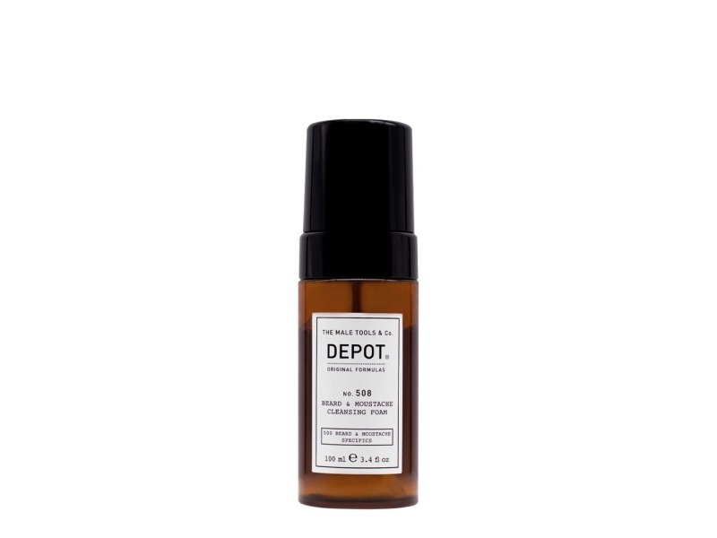 Depot, 500 Beard & Mustache Specifics No. 508, Beard Foam, For Cleansing, 100 ml | Hårvård - Skäggolja | GameStuff