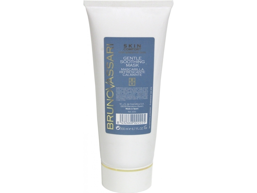 Bruno Vassari Skin Comfort | Green Tea Soothing | Day & Night Cream Mask | 200 Ml