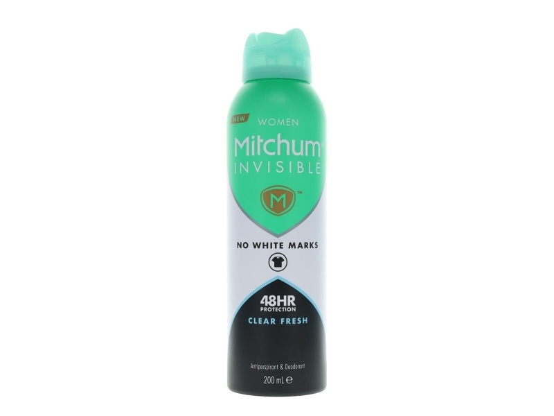 Mitchum, Invisible Clear Fresh, Hydrating 48H, Deodorant Spray, For Women, 200 ml | Dofter - Deodoranter | GameStuff