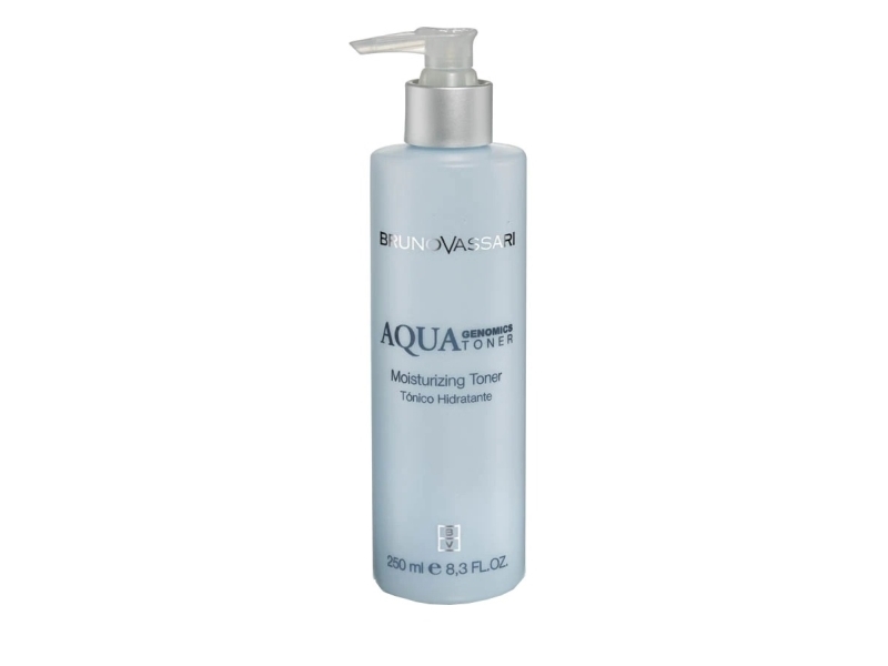 Bruno Vassari, Aqua Genomics, Hyaluronic Acid, Moisturizing, Cleansing Toner, 250 ml | Ansiktsrengöring - Ansiktsvatten | GameStuff