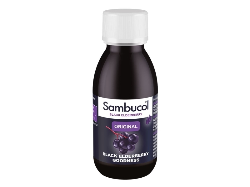 Sambucol, Original, Black Eldeberry Extract, Support The Immune System, Syrup, 120 ml