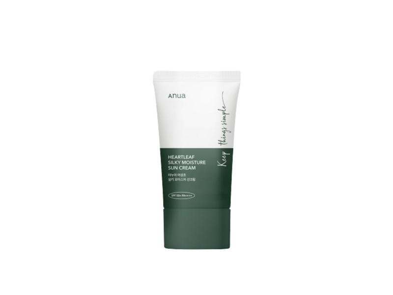 Anua, Heartleaf, Sunscreen Cream, Face, SPF50+ PA++++, 50 ml