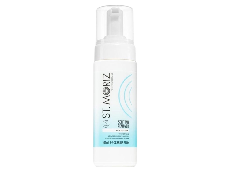 St. Moriz, Professional Foaming Self-Tan Remover, Smooth, Self-Tanning Mousse, For Face & Body, 100 ml