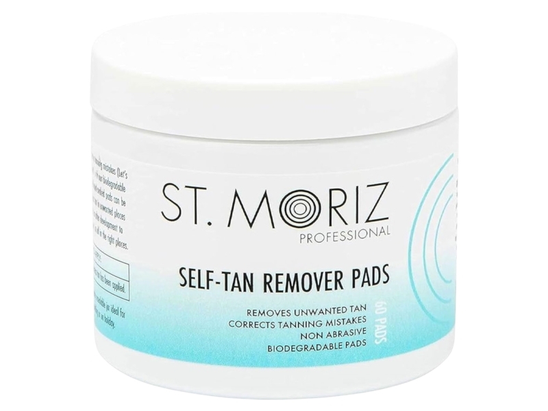 St. Moriz, Professional Foaming Self-Tan Remover, Self-Tanning Drops, For Face & Body, 60 pcs, 60 pcs