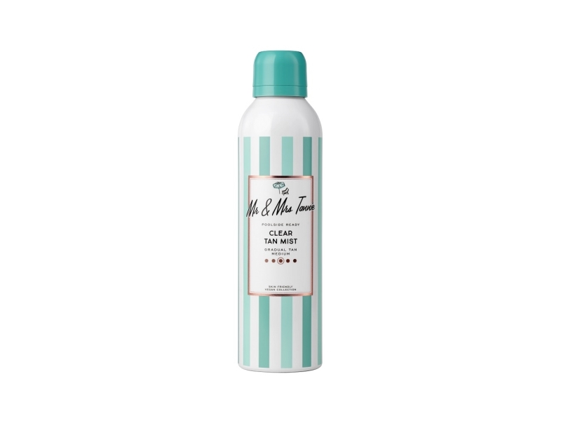 Mr & Mrs Tannie, Clear Tan Mist, Bronzing, Self-Tanning Spray, 200 ml