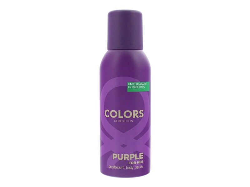 Benetton, Colors Purple, Long-Lasting, Floral, Deodorant Spray, For Women, 150 ml | Dofter - Dofter för kvinnor - Deodoranter för kvinnor | GameStuff