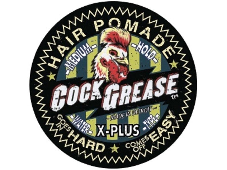 Cock Grease X Plus hårstyling pomade, mat finish, medium hold, 50 g