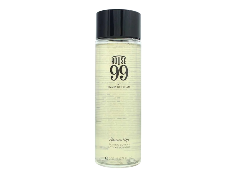 David Beckham, House 99 Spruce Up, Aqua, Revitalising, Tonic Lotion, For Face & Neck, 200 ml